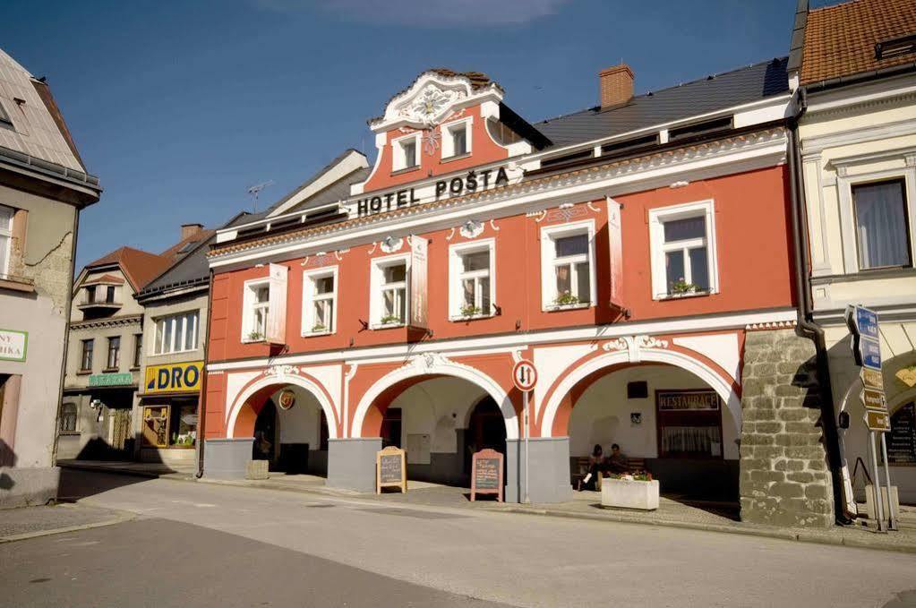 Hotel Posta Sobotka Eksteriør bilde